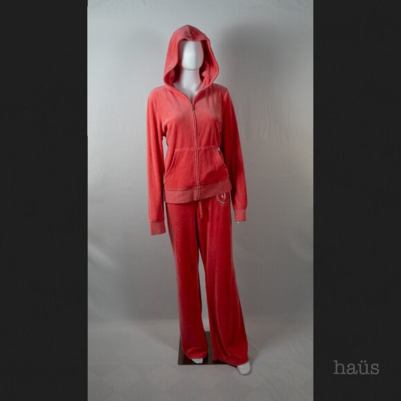Juicy Couture Pants - Juicy Couture Coral Tracksuit